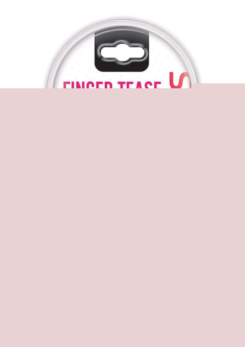 Wet Dreams Finger Tease Vibrator Waterproof - Black