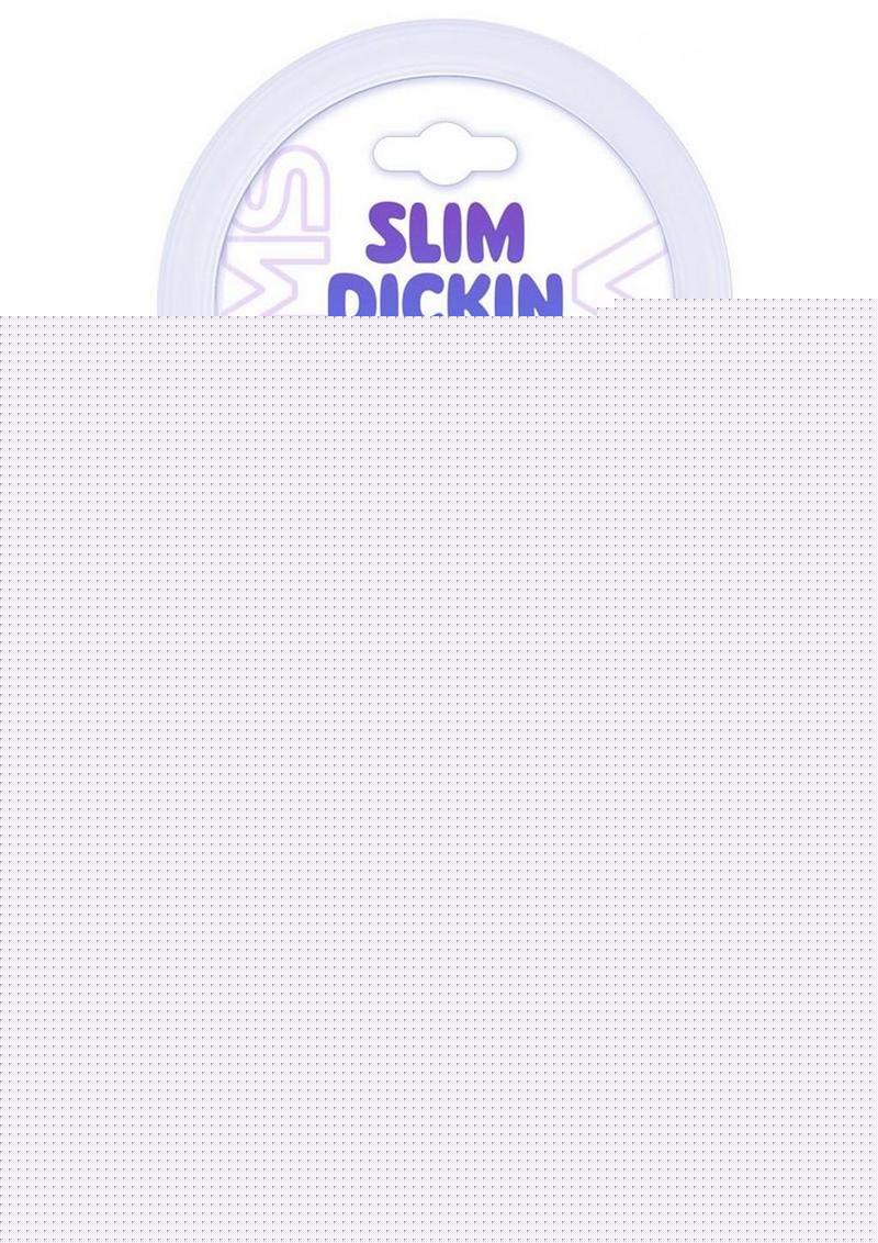 Wet Dreams Slim Dickin Rechargeable Silicone Vibrator with Balls - Lavender/Purple