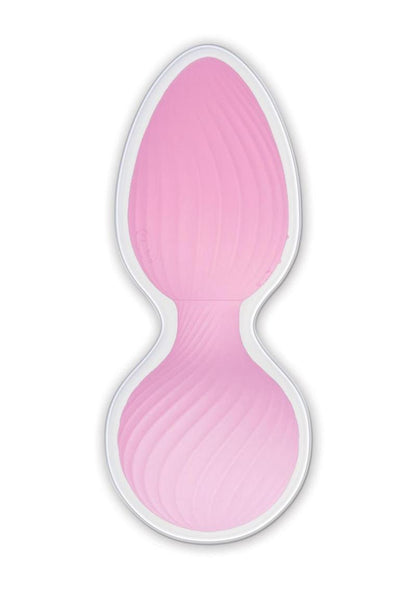 Wet Dreams Two Timer Rechargeable Silicone Pleasure Ball - Magenta/Pink