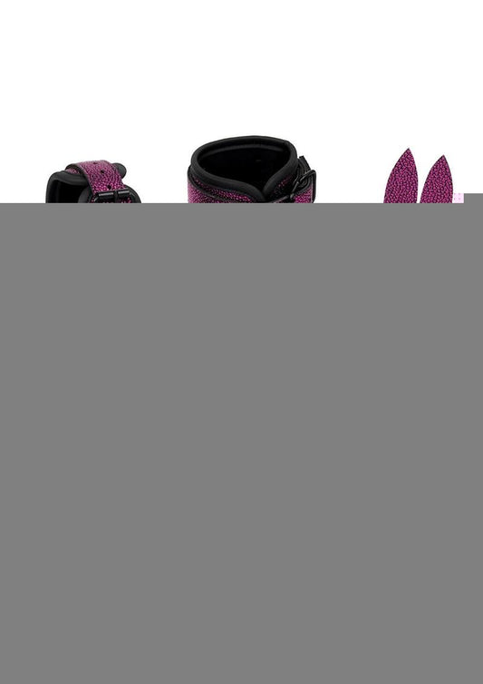 WhipSmart Dragon's Lair Dragonskin Bondage - Black/Purple - 7 Piece/Set