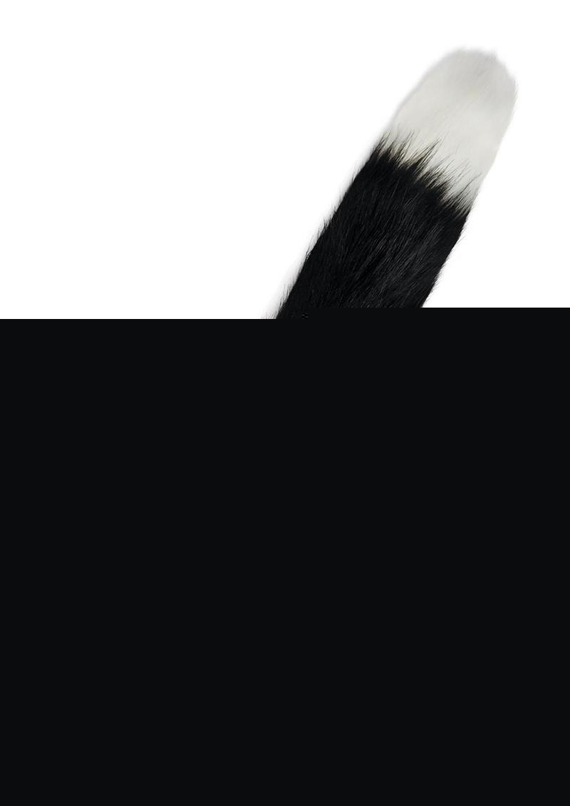 WhipSmart Silicone Remote Plug 3.75in with Fox Tail