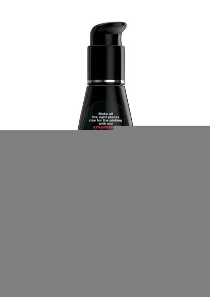 Wicked Aqua Water Based Flavored Lubricant Strawberry - 4oz