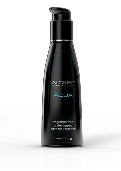 Wicked Aqua Water Based Lubricant Fragrance Free - 4oz
