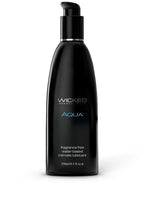 Wicked Aqua Water Based Lubricant Fragrance Free - 8.5oz