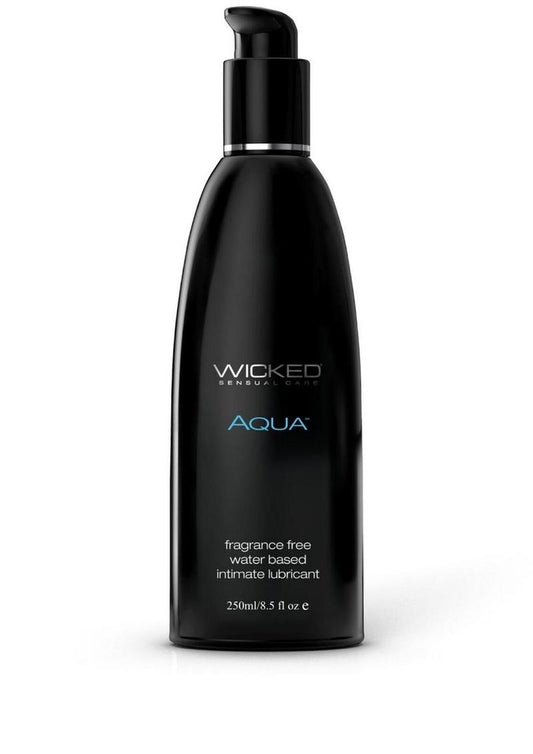 Wicked Aqua Water Based Lubricant Fragrance Free - 8.5oz