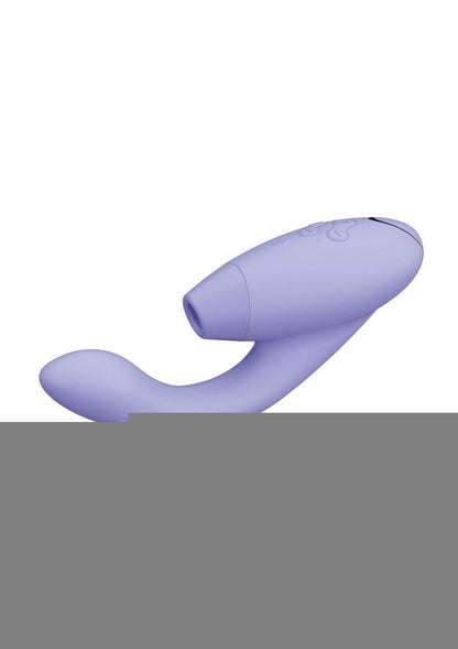 Womanizer Duo 2 Silicone Rechargeable Clitoral and G-Spot Stimulator - Lilac/Purple
