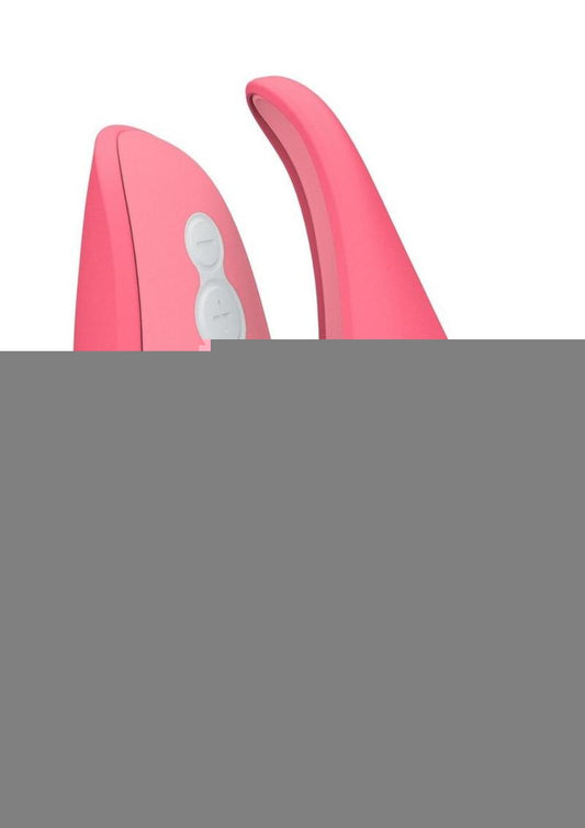 Womanizer Liberty 2 Rechargeable Silicone Clitoral Stimulator - Vibrant - Red/Rose