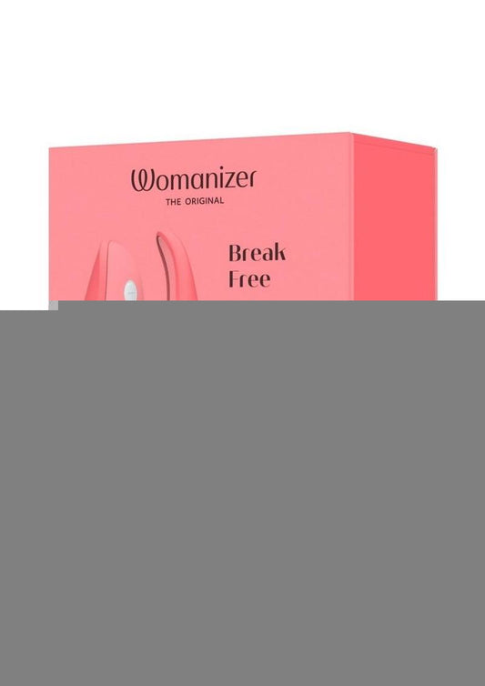 Womanizer Liberty 2 Rechargeable Silicone Clitoral Stimulator - Vibrant - Red/Rose