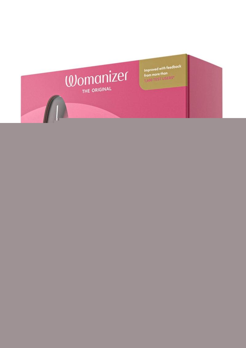 Womanizer Premium 2 Rechargeable Silicone Clitoral Stimulator - Pink/Raspberry