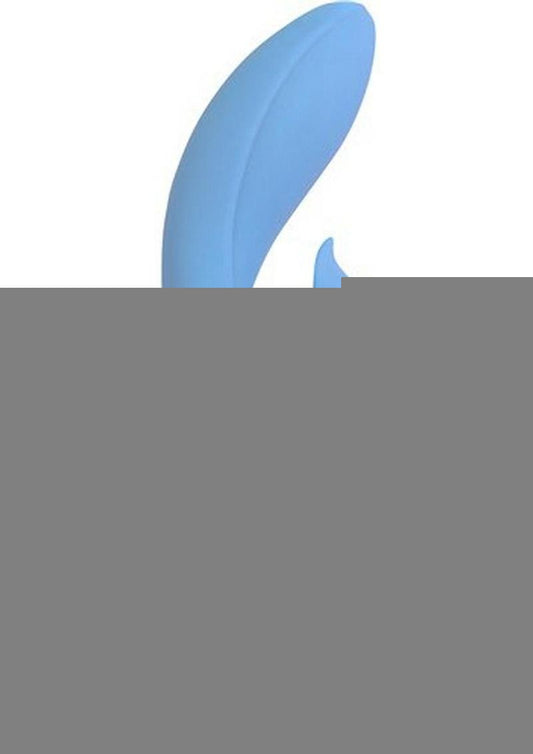 Wonderlust Harmony Rechargeable Silicone Vibrator - Blue