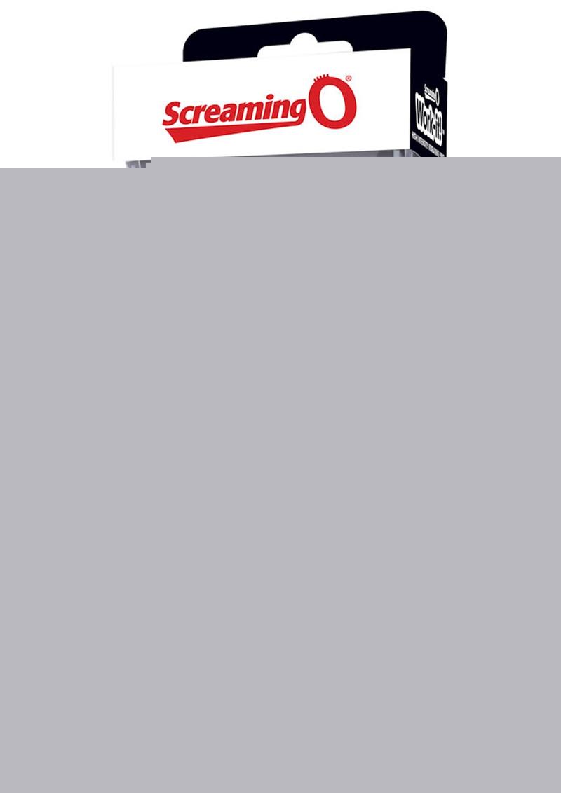 Work It USB Rechargeable Silicone Vibrating C-Ring Waterproof - Black