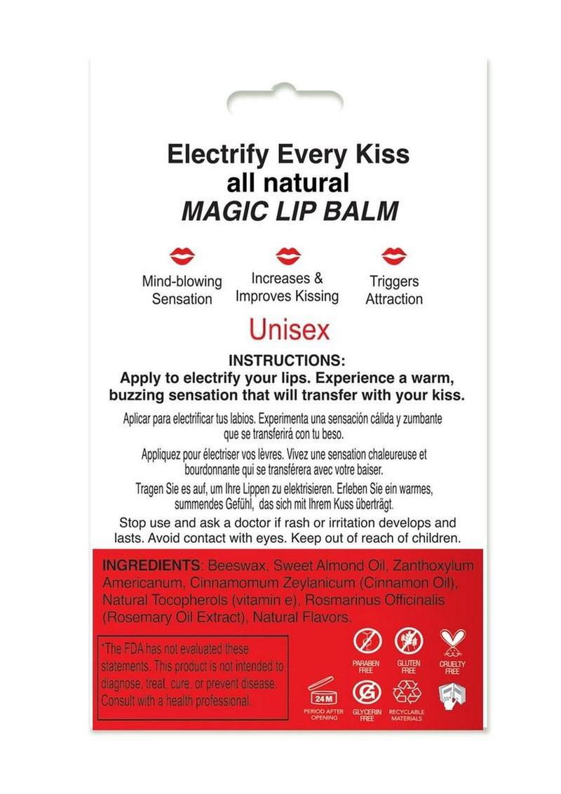 X On The Lips Buzzing Lip Balm with Pheromones Strawberry Flavor - .75oz