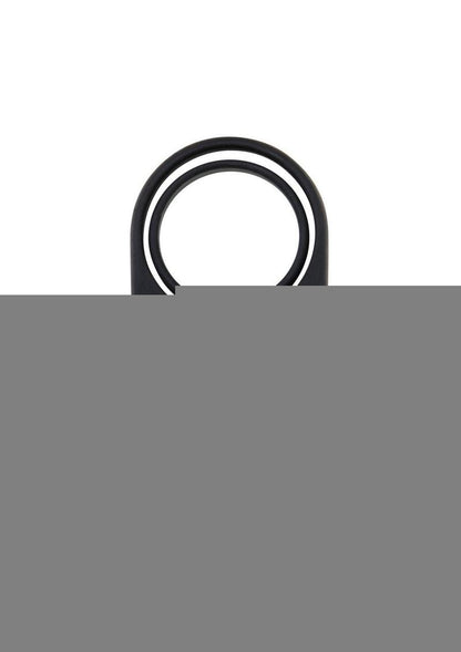 Zero Tolerance Bell Ringer Rechargeable Silicone Vibrating Cock Ring with Clitoral Stimulator and Ball Strap