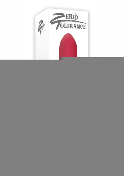 Zero Tolerance Diablo Rechargeable Silicone Bullet - Red