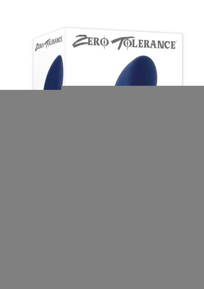 Zero Tolerance Reach Rechargeable Silicone Anal Plug - Blue
