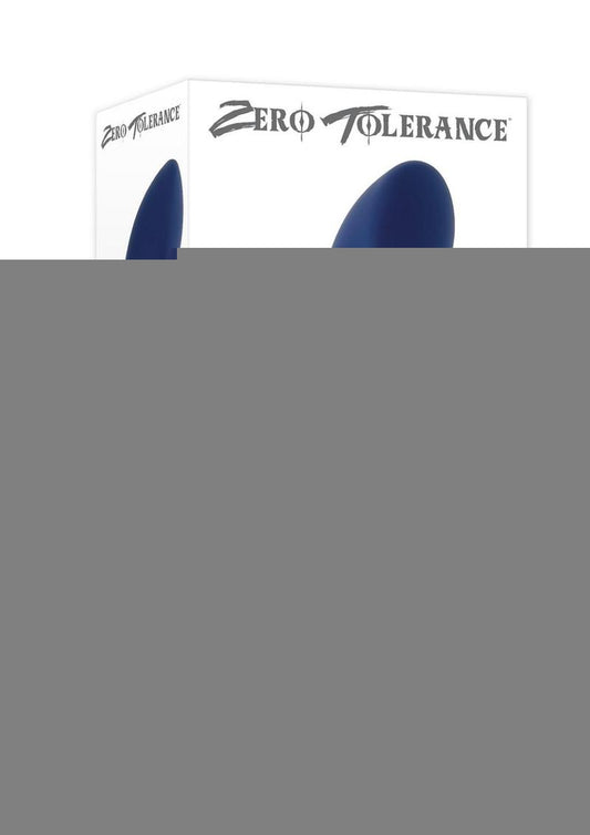Zero Tolerance Reach Rechargeable Silicone Anal Plug - Blue