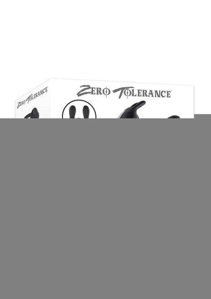 Zero Tolerance Saddle Up Rechargeable Silicone Cock Ring - Black