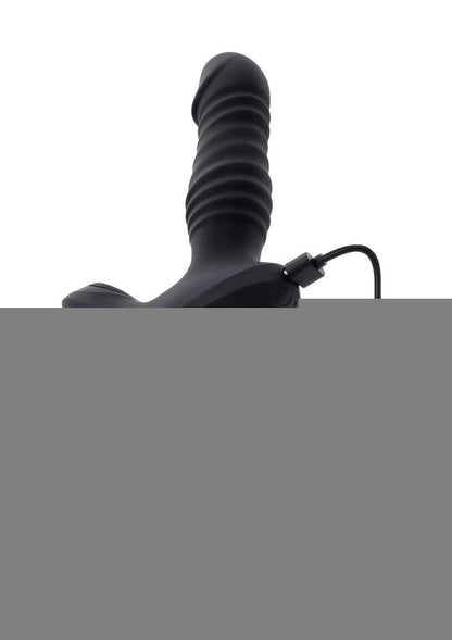 Zero Tolerance Striker Rechargeable Silicone Thrusting Anal Vibrator with Remote Control