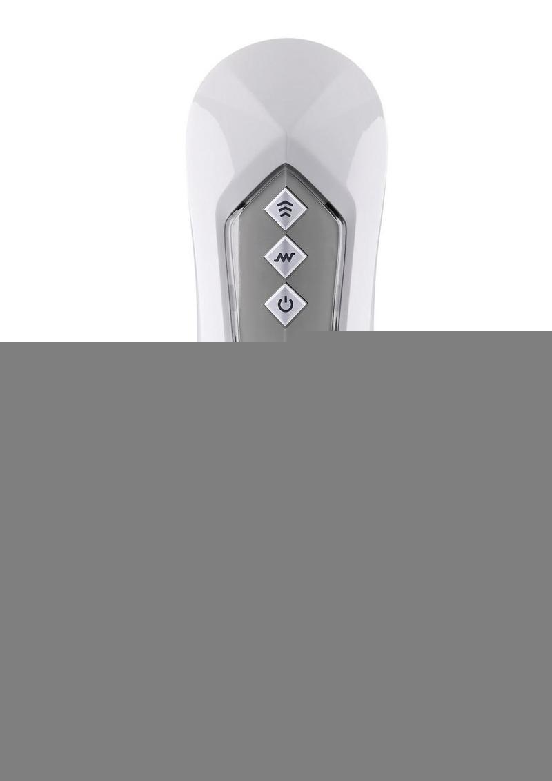 Zero Tolerance Stroking Buddy Rechargeable Thrusting Masturbator - White
