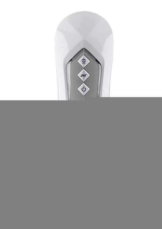 Zero Tolerance Stroking Buddy Rechargeable Thrusting Masturbator - White