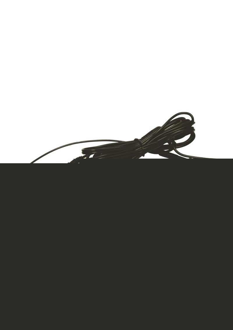 Zeus Electrosex Amped-Ass Cock and Ball Strap with Silicone Anal Estim