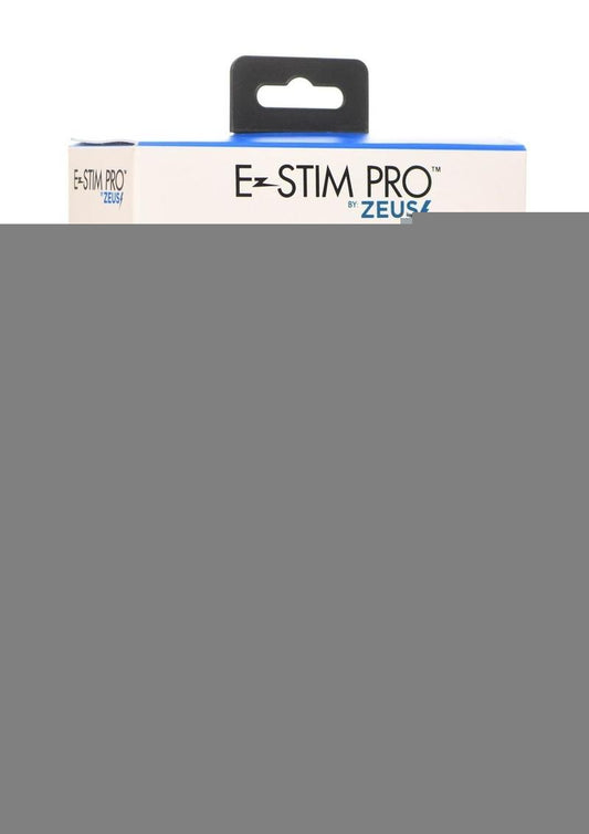 Zeus Zs E-Stim Pro Rechargeable Silicone Panty Vibe with Remote Control - Black