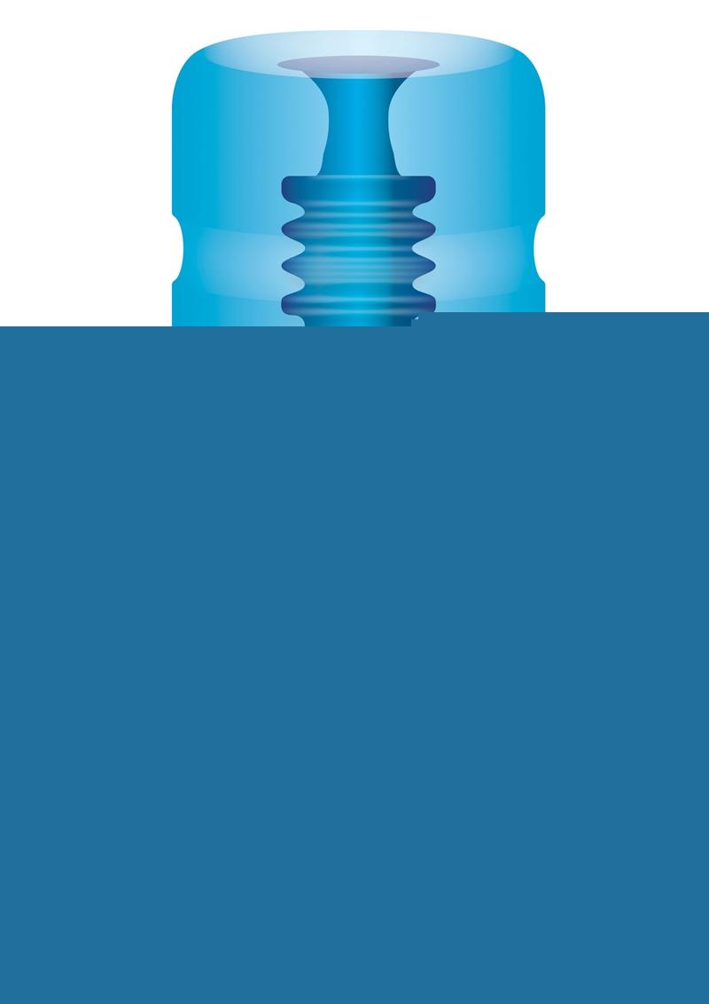 ZOLO Backdoor Stroker Squeezable Vibrating Masturbator with Bullet - Butt - Blue